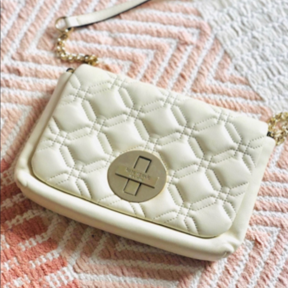 White / cream Kate Spade cross body